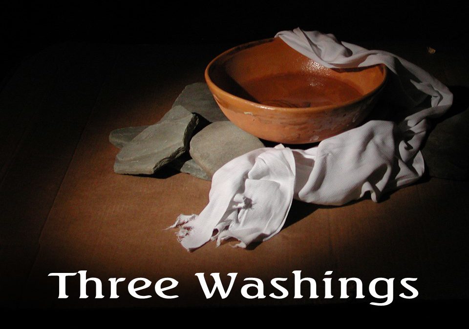 Wed 7/26/17 – “Three Washings” – Special Speaker: Tim Moody