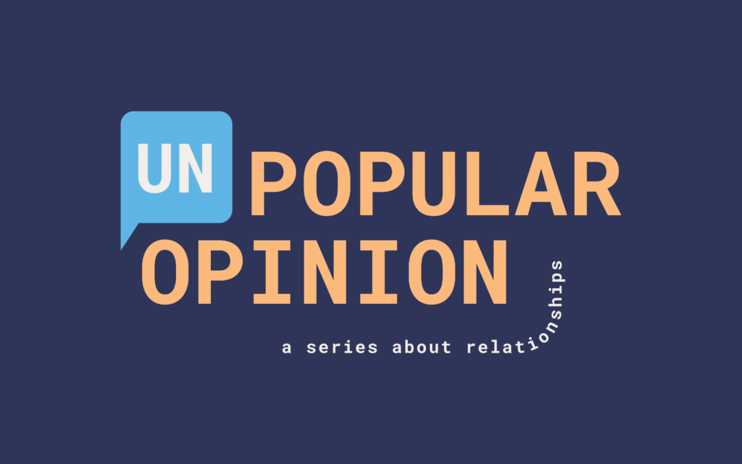 2/19/23 – “A Healthy Me is the Key to a Healthy Us” – Unpopular Opinion