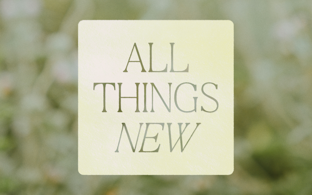 1/11/26 – “New Fitness” – All Things New